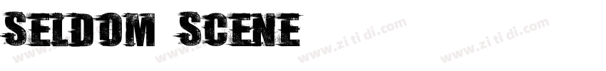 Seldom Scene字体转换